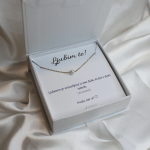 Personalizirano darilo za punco ali ženo "Ljubim te" nakit