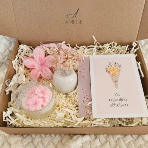Personalizirano darilo za učiteljico: paket z drevesom življenja